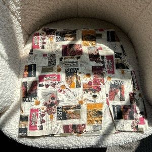 Vintage Paris Mini Skirt - Urban Outfitters